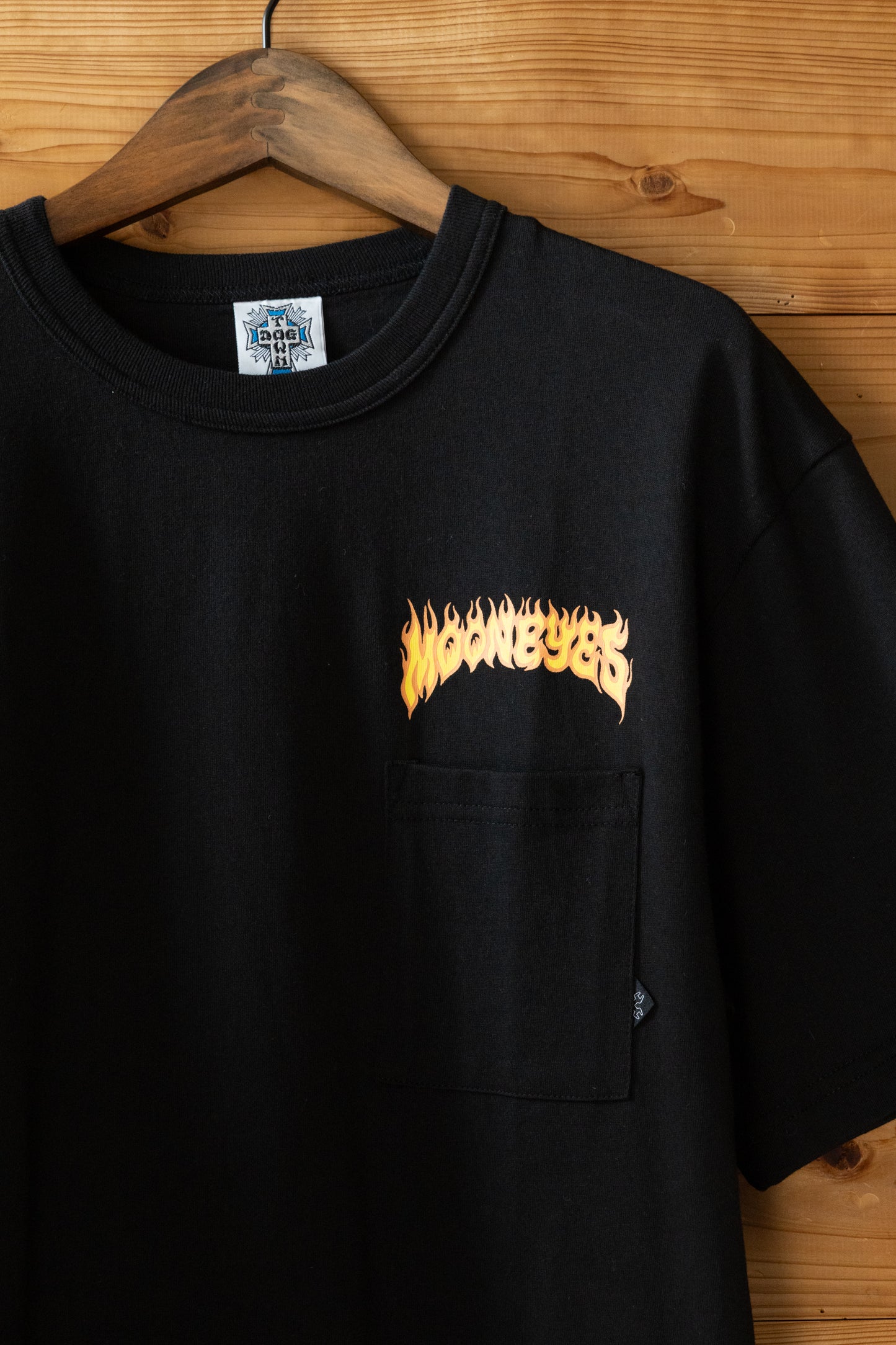 ポケットTシャツ -Fire-(Black)