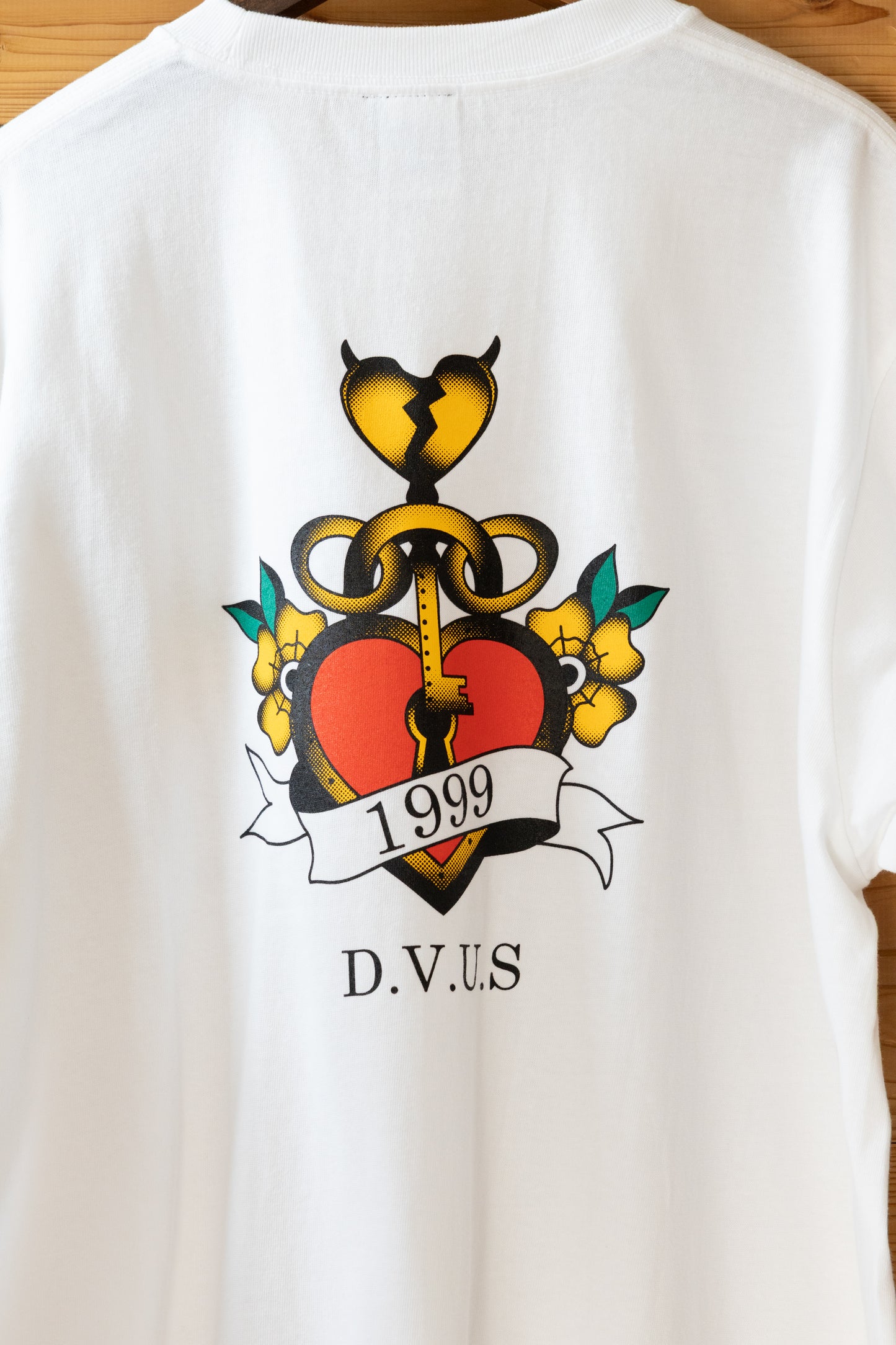 Heart Lock T-shirts(White)