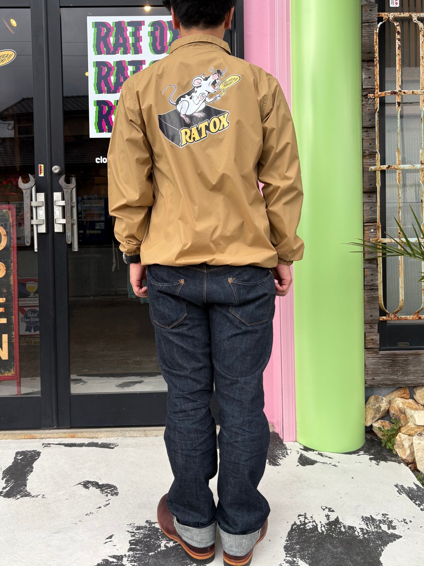 NYLON COACH JACKET