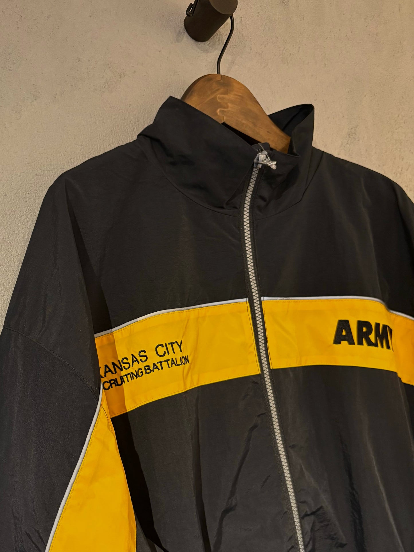USタイプ ARMY リクルーターウィンドブレーカー ブラック