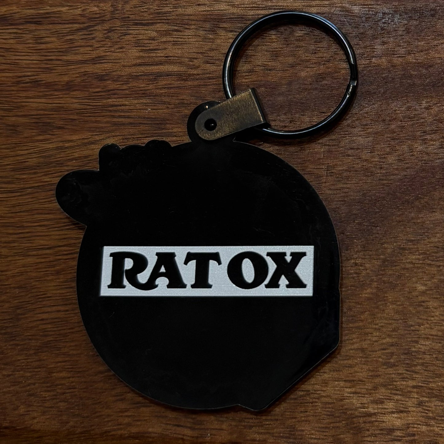RUBBER KEYRING