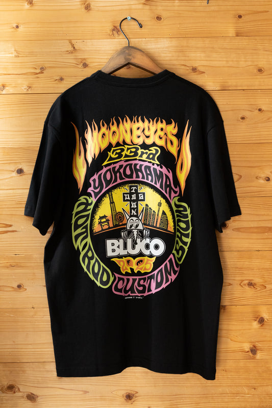 ポケットTシャツ -Fire-(Black)