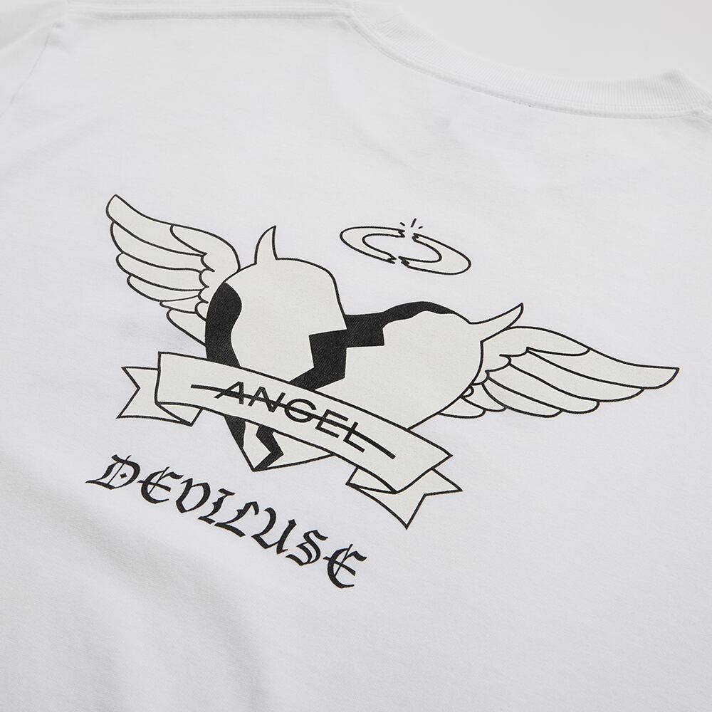 Heart Wings T-shirts (WHITE)