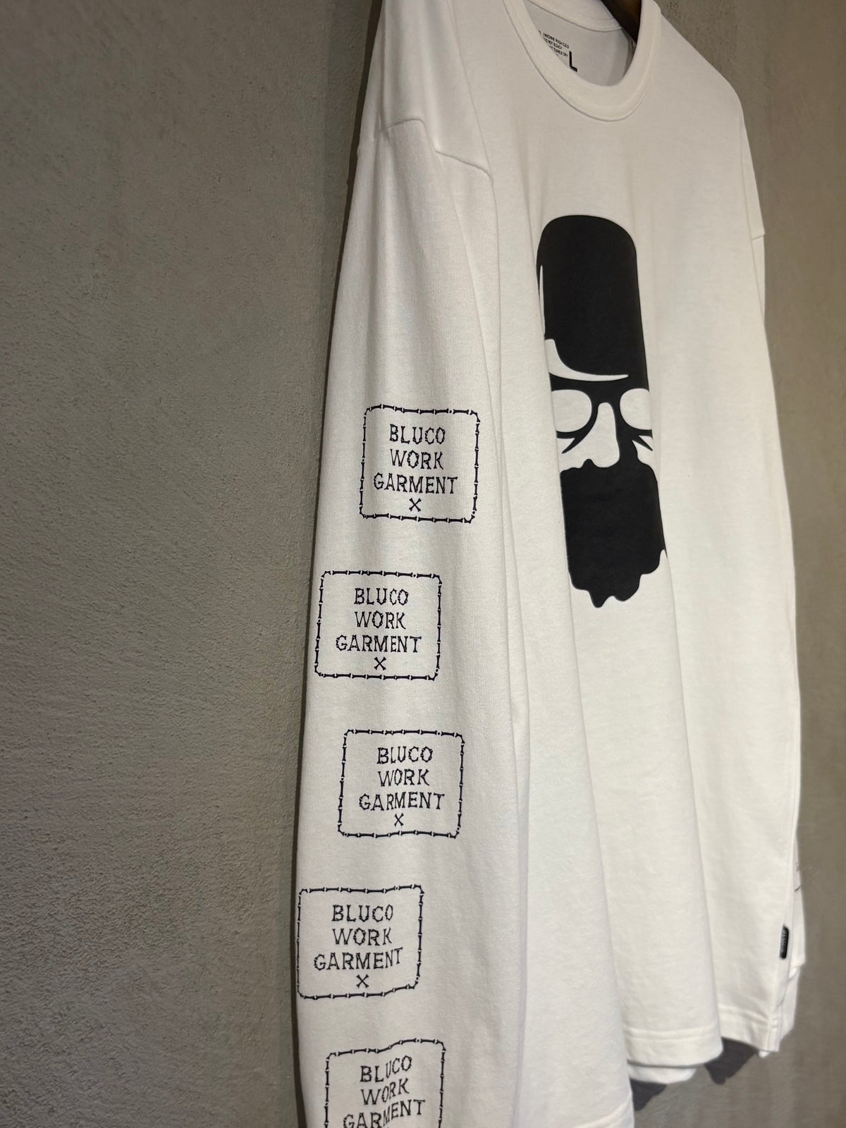 プリント L/S Tシャツ -Mr-