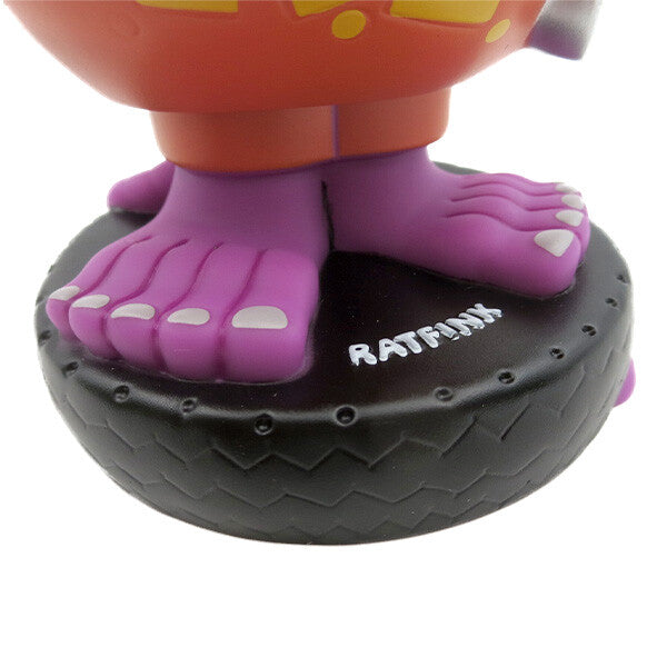ラットフィンク ボビングヘッド  ガレージ パープル【RAT FINK】
