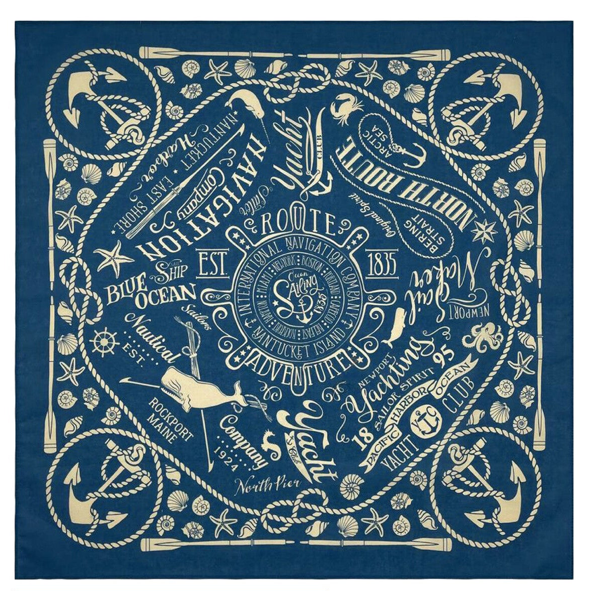 AMERICAN BANDANNA - Sea -