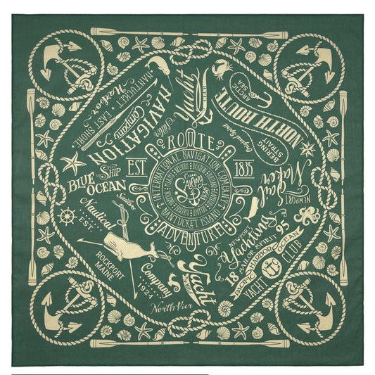 AMERICAN BANDANNA - Sea -
