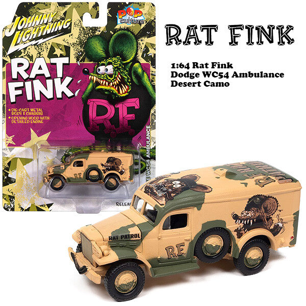 1:64 Rat Fink Dodge WC54 Ambulance