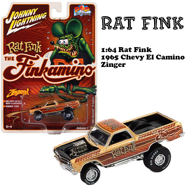 1:64 Rat Fink 1965 Chevrolet El Camino Zinger