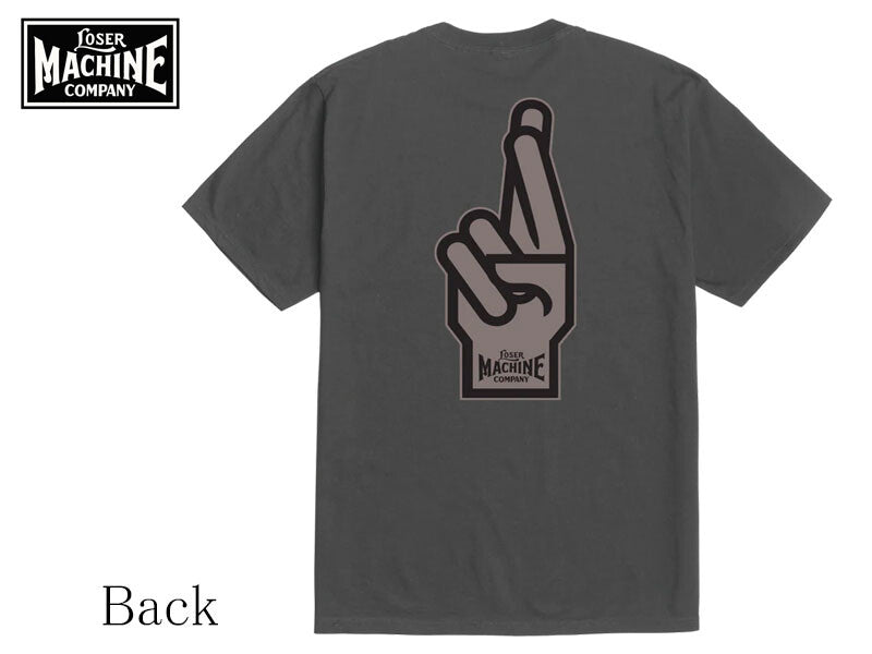 LOSER MACHINE GOOD LUCK FINGERS TEE