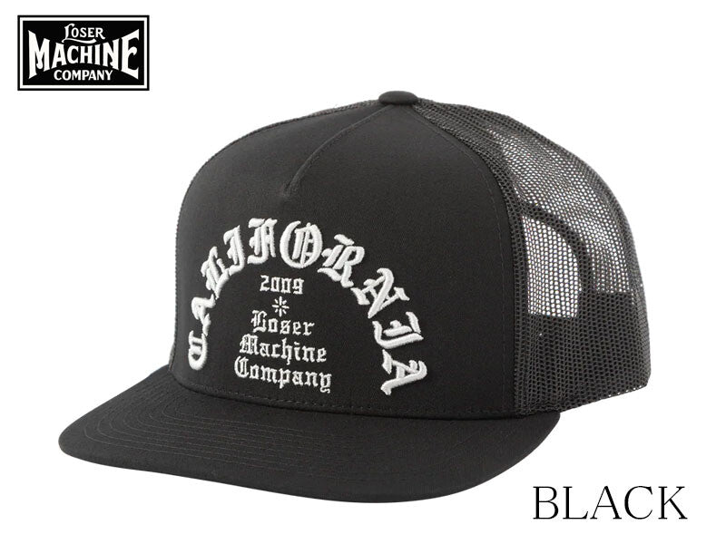 LOSER MACHINE FANATIC TRUCKER -BLACK-