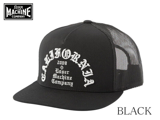 LOSER MACHINE FANATIC TRUCKER -BLACK-