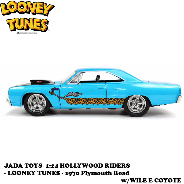 1:24 LOONEY TUNES 1970 Plymouth Road /WILE E COYOTE 【ルーニーテューンズ】ミニカー