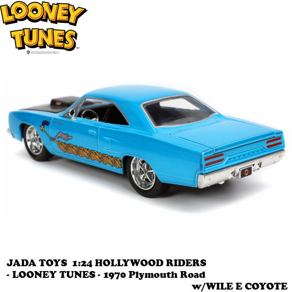 1:24 LOONEY TUNES 1970 Plymouth Road /WILE E COYOTE 【ルーニーテューンズ】ミニカー