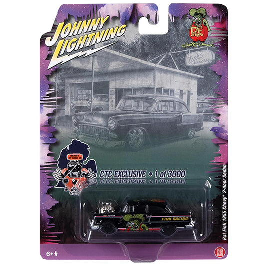 1:64 Rat Fink 1955 Chevy 2-Door Sedan - CTC Exclusive
