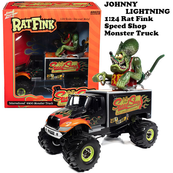 1:24 RAT FINK SPEED SHOP MONSTER TRUCK【ラットフィンク】ミニカー