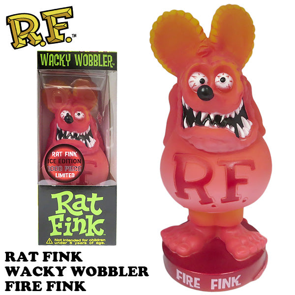 ラットフィンク ボビングヘッド  FIRE FINK【RAT FINK】