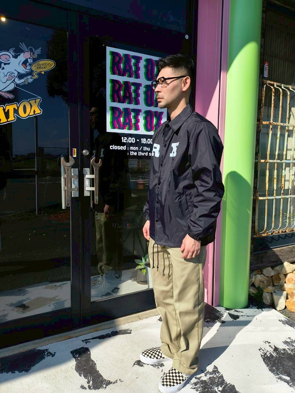 NYLON COACH JACKET