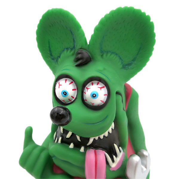 ラットフィンク ボビングヘッド  ガレージ グリーン【RAT FINK】