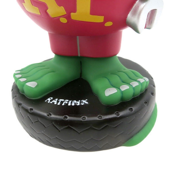 ラットフィンク ボビングヘッド  ガレージ グリーン【RAT FINK】