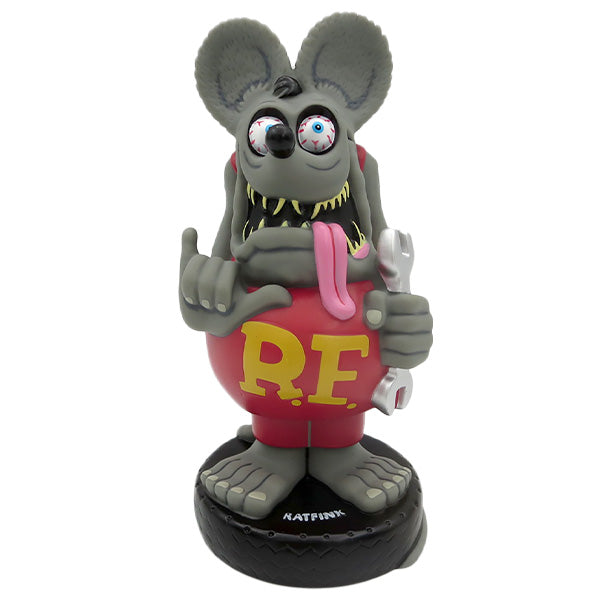 ラットフィンク ボビングヘッド  ガレージ グレイ【RAT FINK】