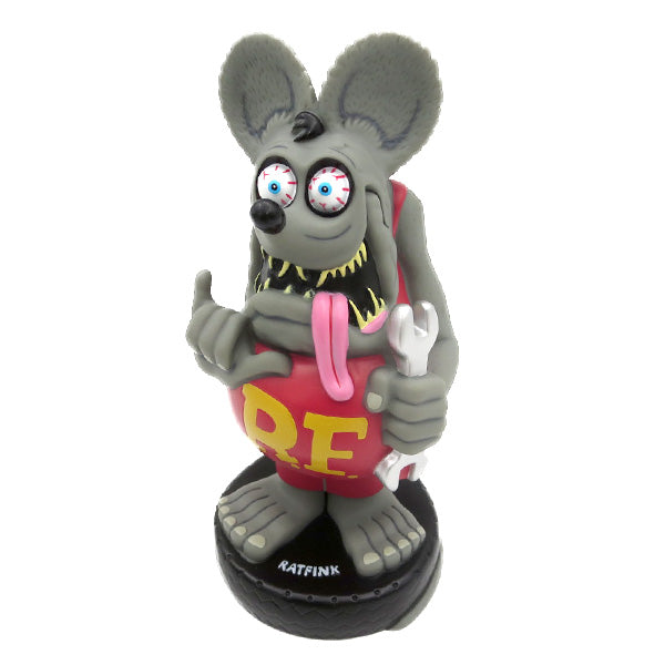 ラットフィンク ボビングヘッド  ガレージ グレイ【RAT FINK】