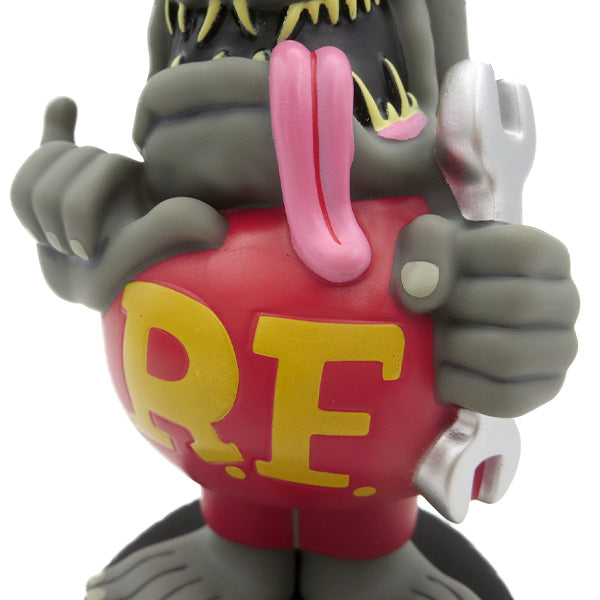 ラットフィンク ボビングヘッド  ガレージ グレイ【RAT FINK】