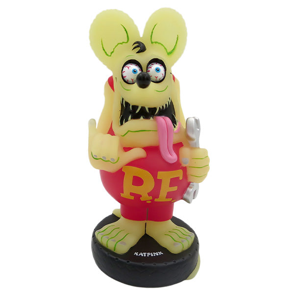ラットフィンク ボビングヘッド  ガレージ グローインザダーク【RAT FINK】