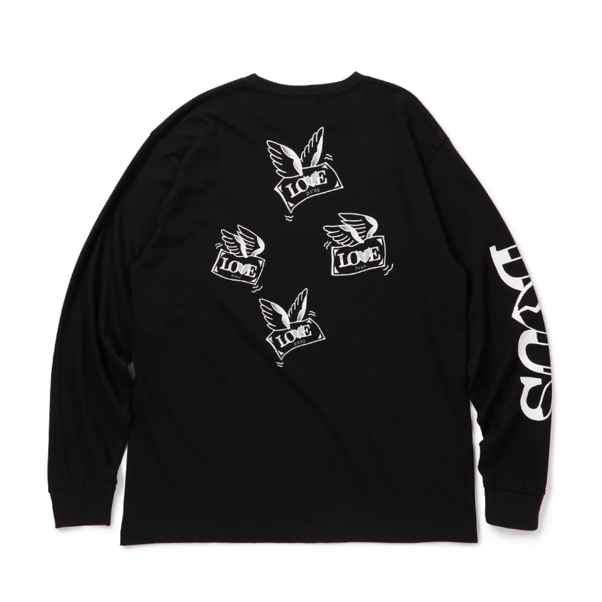 Falling out of Love L/S T-shirts  (Black)