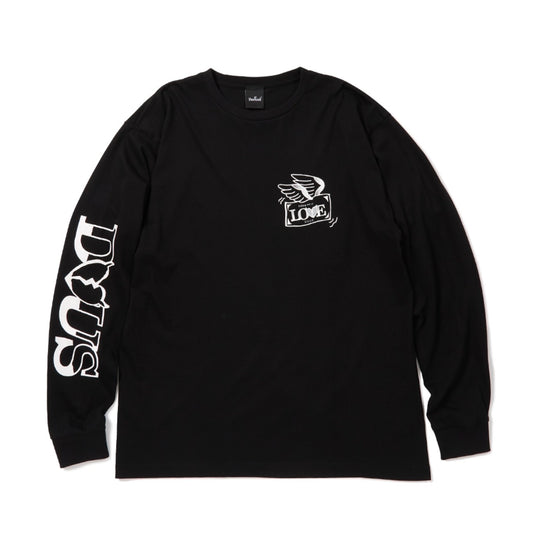 Falling out of Love L/S T-shirts  (Black)