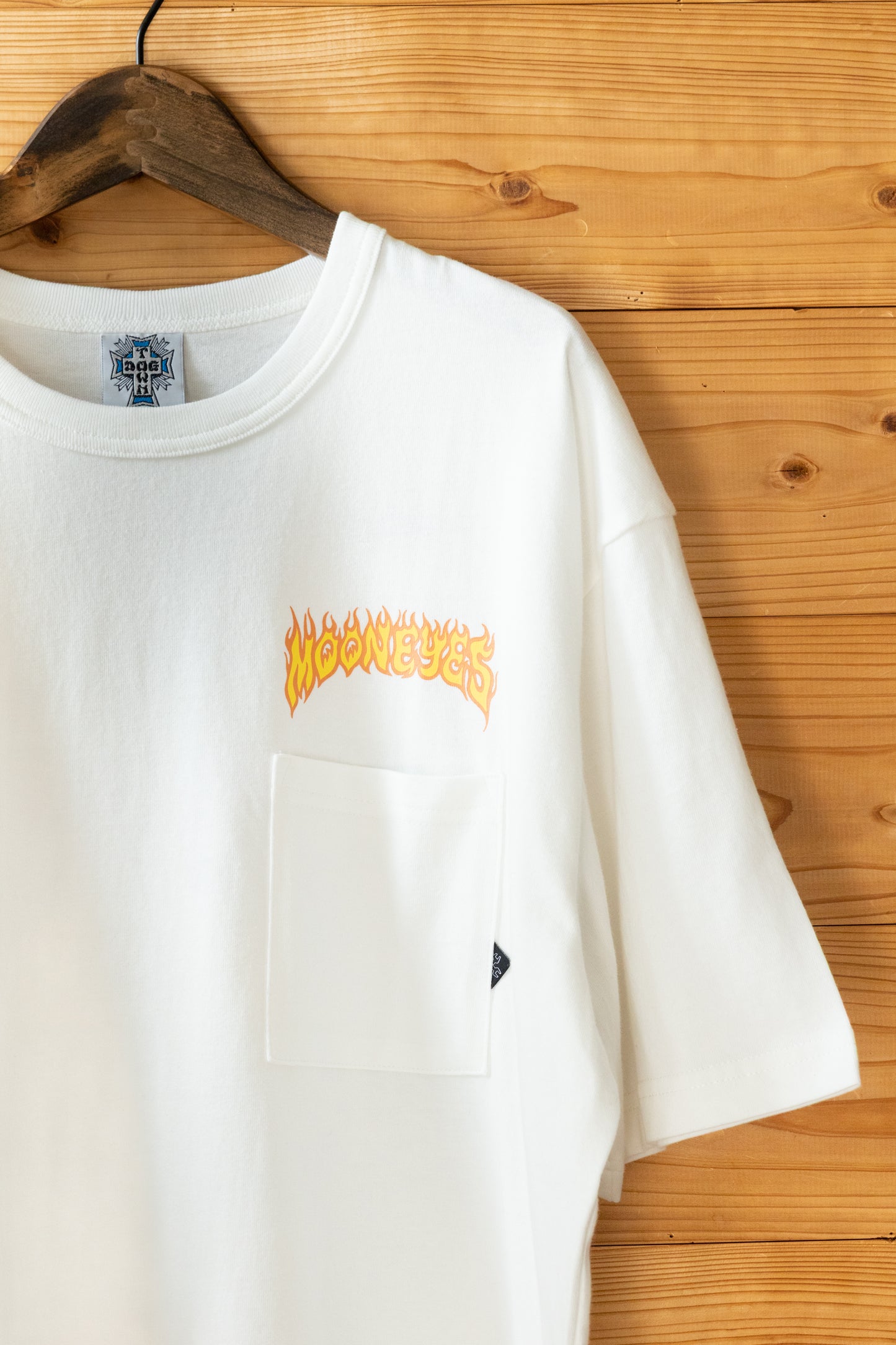 ポケットTシャツ -Fire-(White)