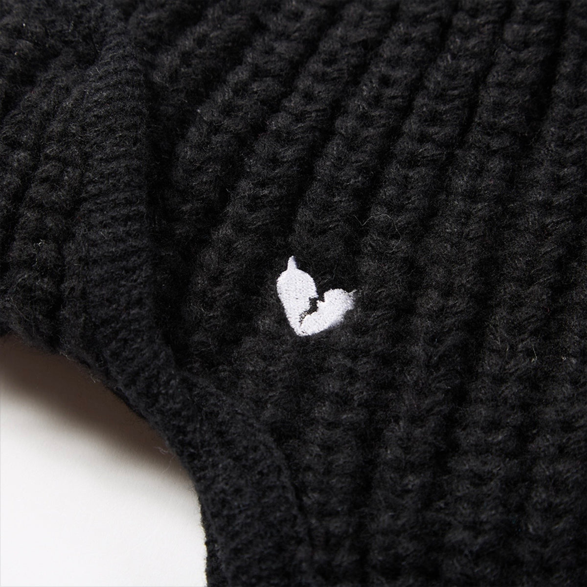 Ear Flap Beanie (Black)