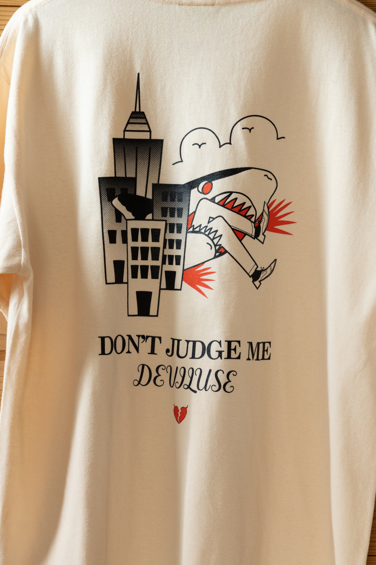 Don't Judge Me T-shirts(Natural)