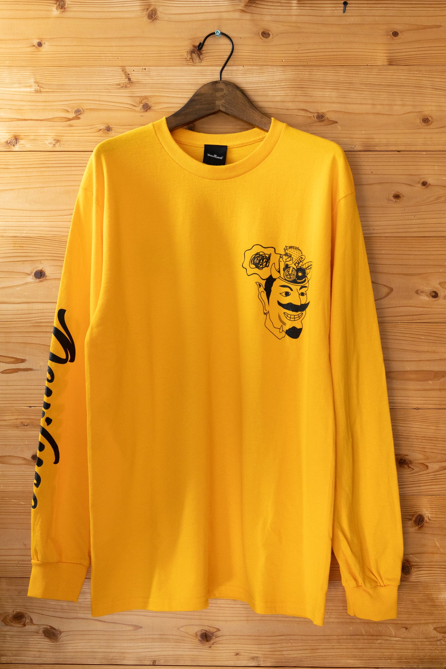 Eat'em L/S T-shirts(Yellow)