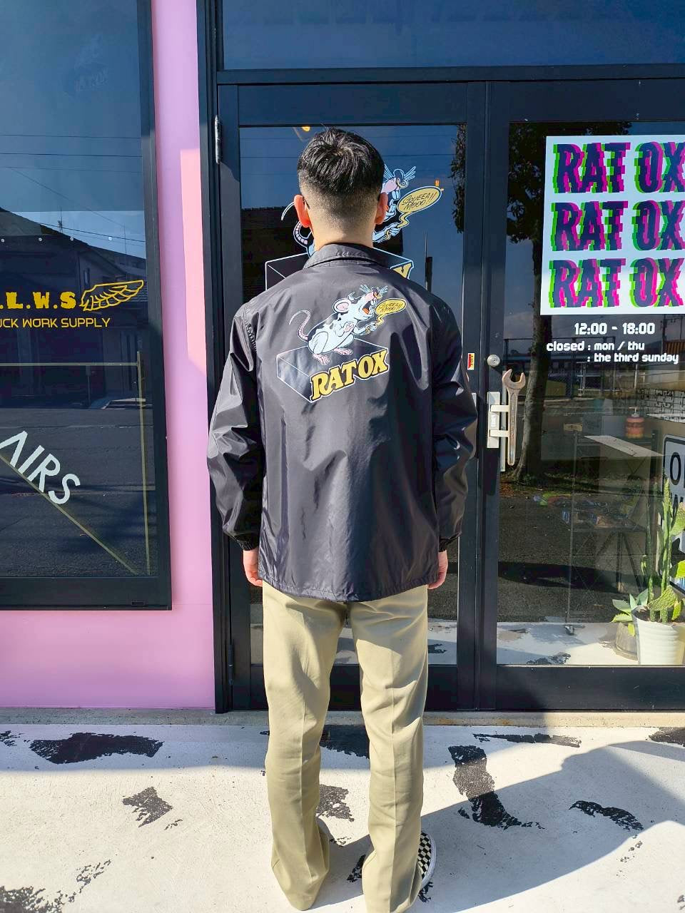 NYLON COACH JACKET