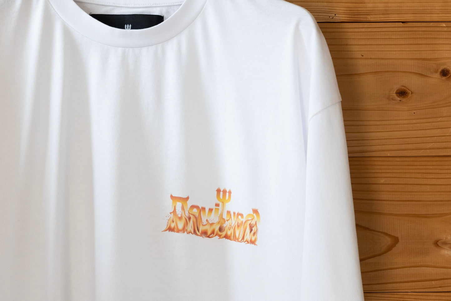 Flame Logo T-shirts(White)