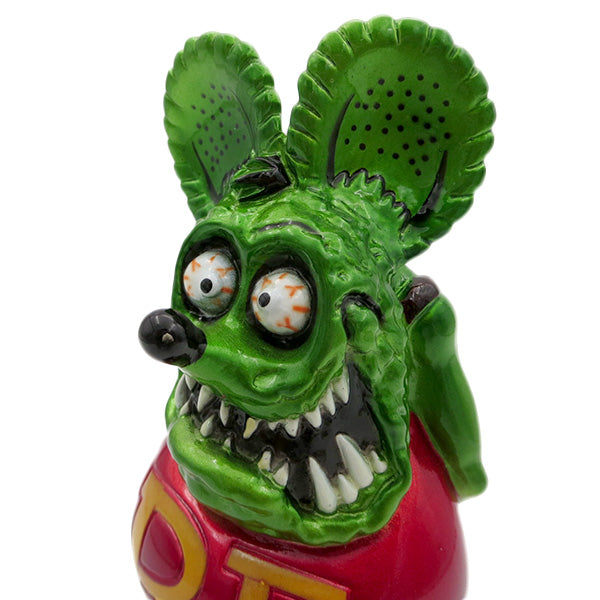 ラットフィンク ボビングヘッド  メタリックGREEN 【RAT FINK】