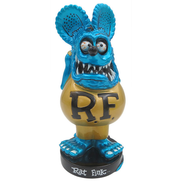 ラットフィンク ボビングヘッド  メタリックBLUE 【RAT FINK】