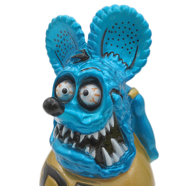 ラットフィンク ボビングヘッド  メタリックBLUE 【RAT FINK】