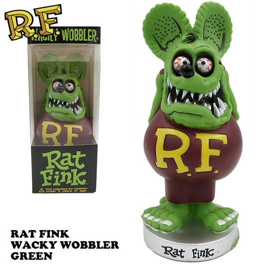 ラットフィンク ボビングヘッド　GREEN【RAT FINK】