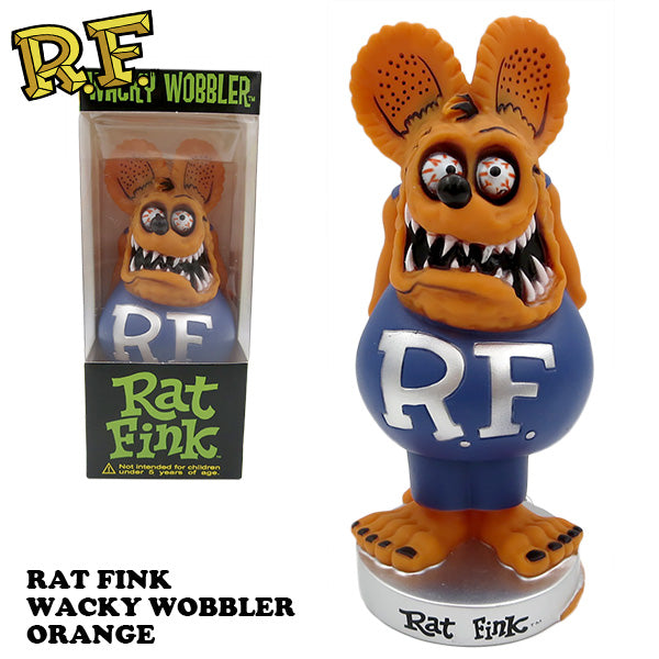 ラットフィンク ボビングヘッド  ORANGE【RAT FINK】