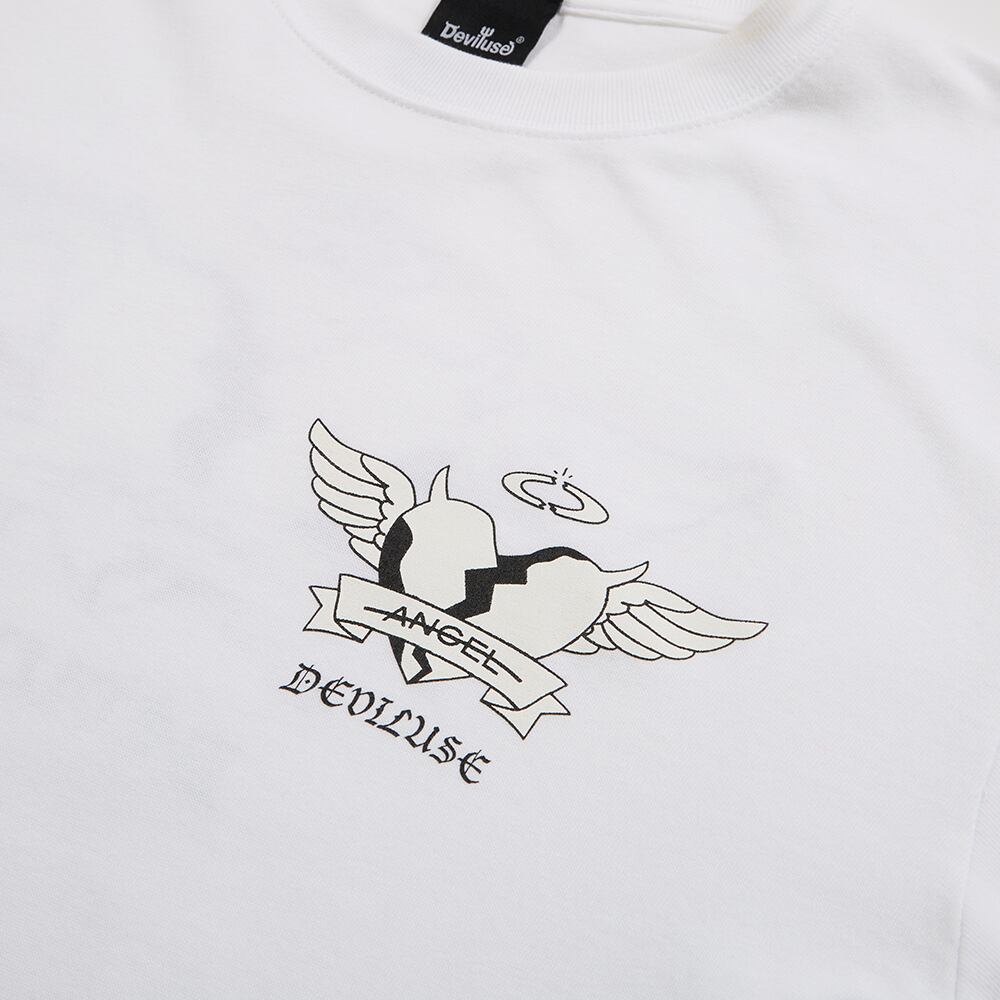 Heart Wings T-shirts (WHITE)
