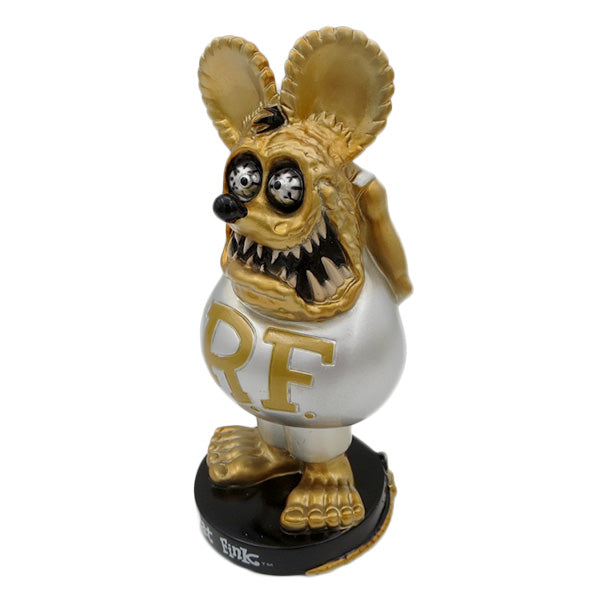 ラットフィンク ボビングヘッド　GOLD【RAT FINK】