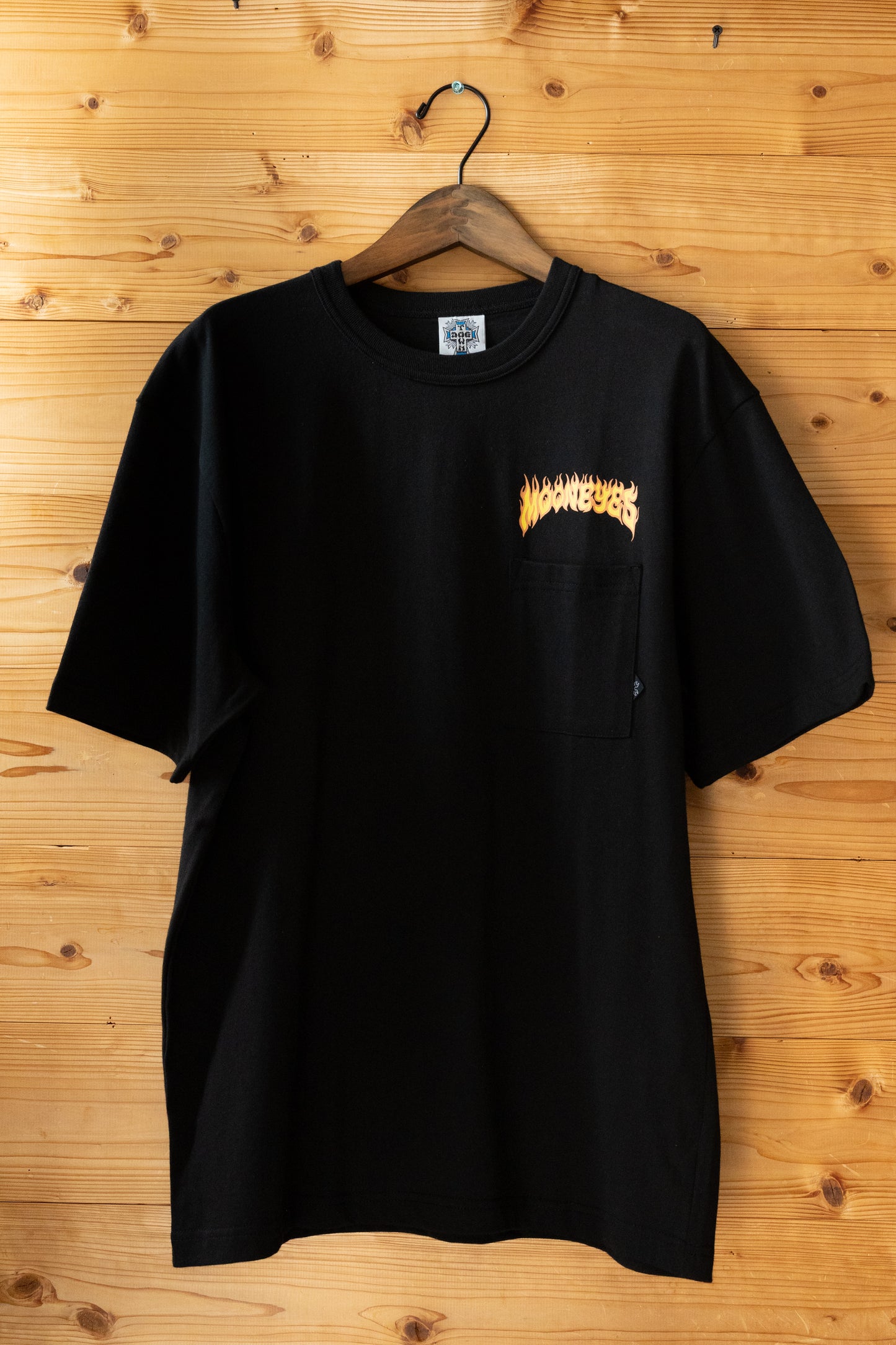ポケットTシャツ -Fire-(Black)