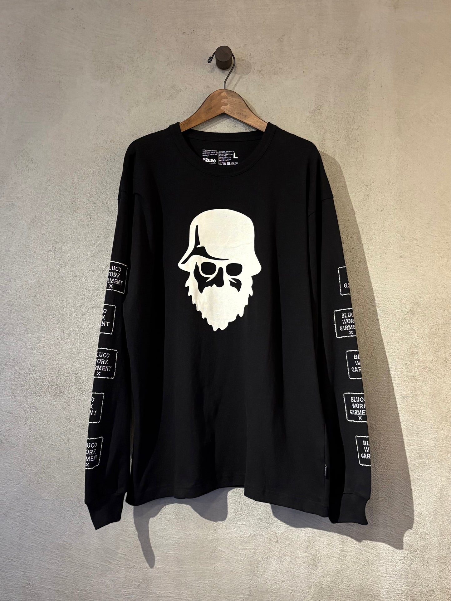 プリント L/S Tシャツ -Mr-