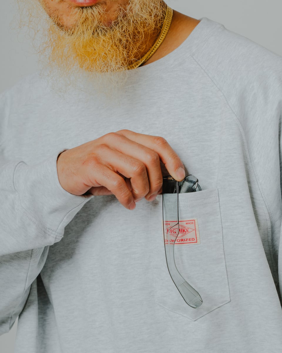 Solid 10OZ Sunglasses 3 Pocket L/S