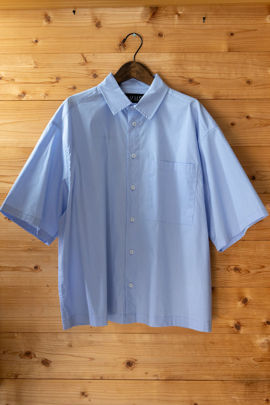 Check S/S Shirts(Light Blue)