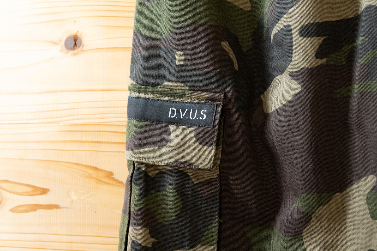 Camo Cargo Shorts(Green)