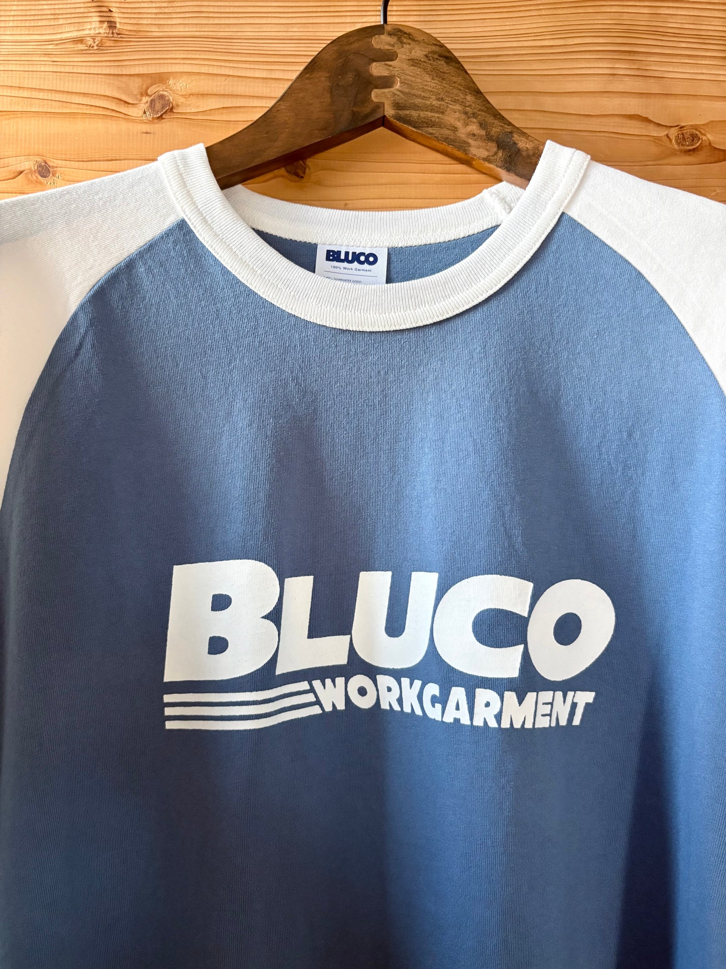 RAGLAN 3/4 TEE -BWG-