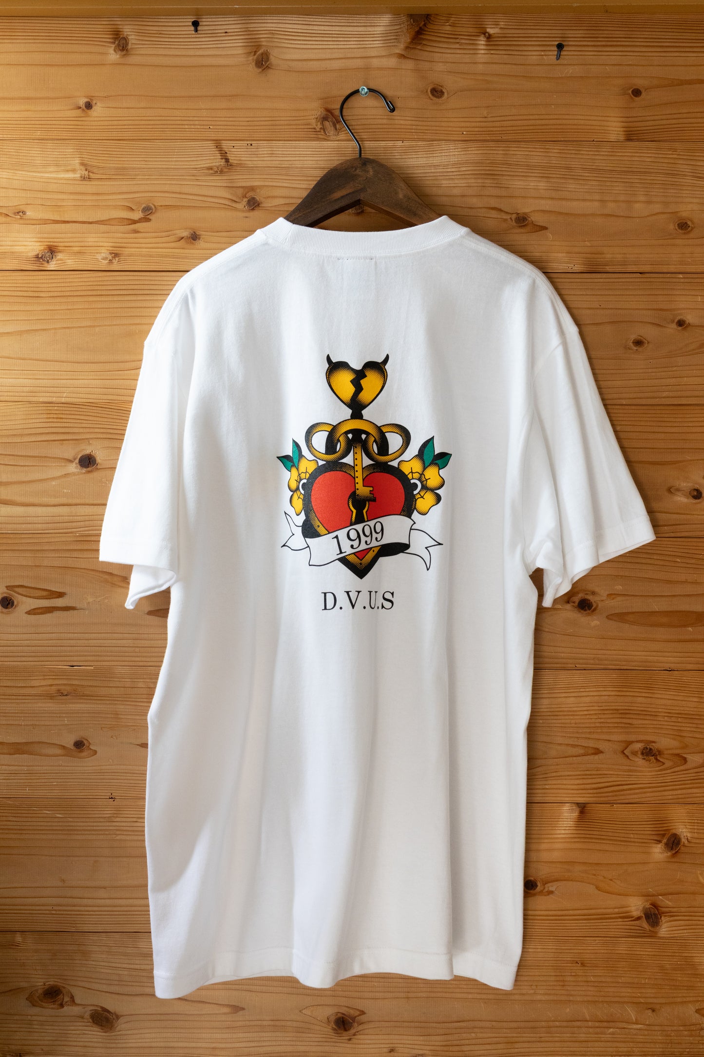 Heart Lock T-shirts(White)